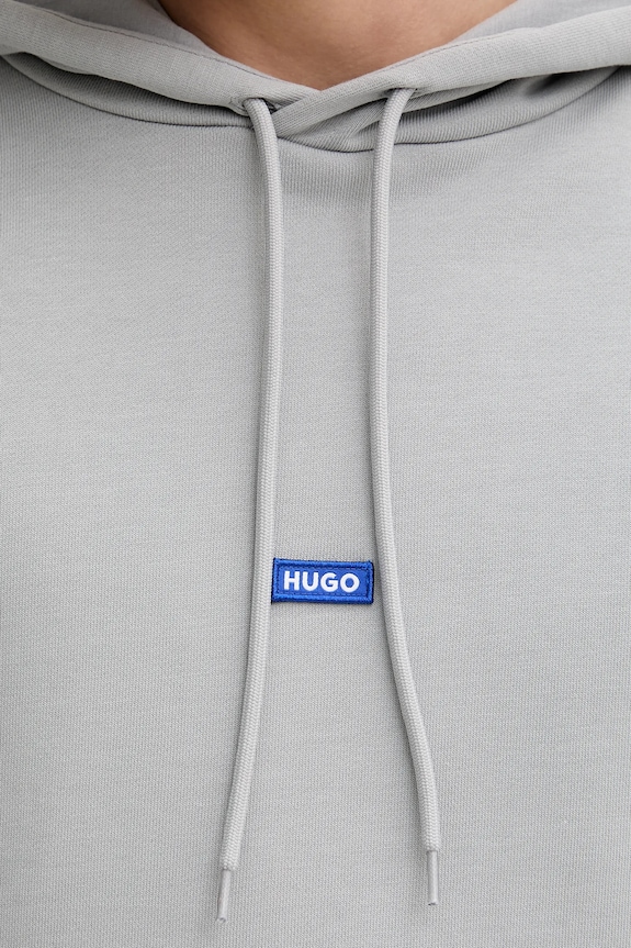 HUGO Blue hanorac de bumbac Nalonso 50522374 gri