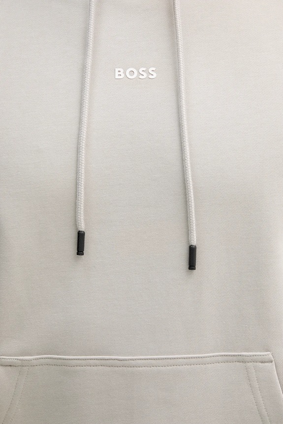 Бавовняна кофта BOSS Orange 50514530 бежевий
