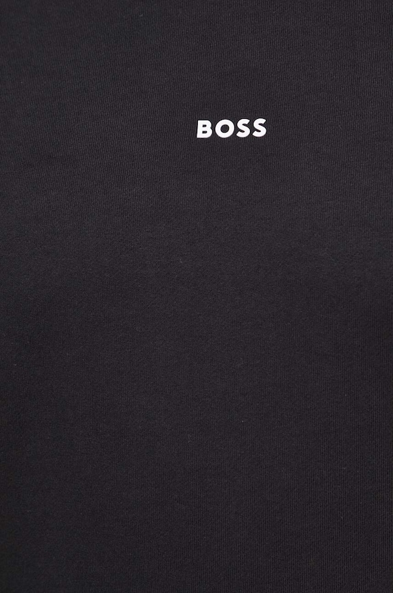 Pamučna dukserica Boss Orange WeSmallcrew 50514541 crna