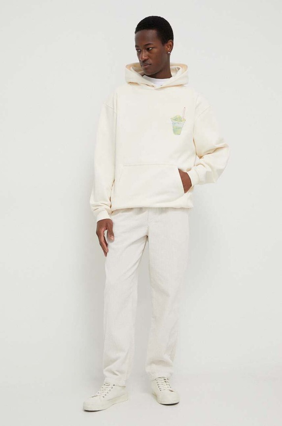 Βαμβακερή μπλούζα Filling Pieces 80634019936 μπεζ SS24