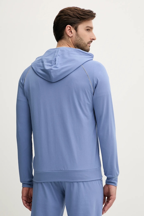 Îmbrăcăminte BOSS bluză lounge Mix&Match Jacket H 50515313 albastru