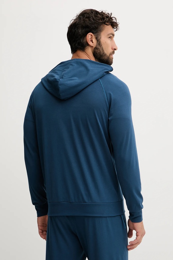 Oblečenie Mikina s kapucňou BOSS Mix&Match Jacket H 50515313 modrá