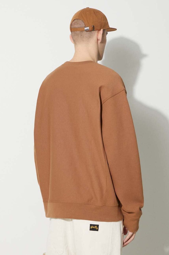 Îmbrăcăminte Carhartt WIP bluză American Script Sweat I025475.HZXX maro