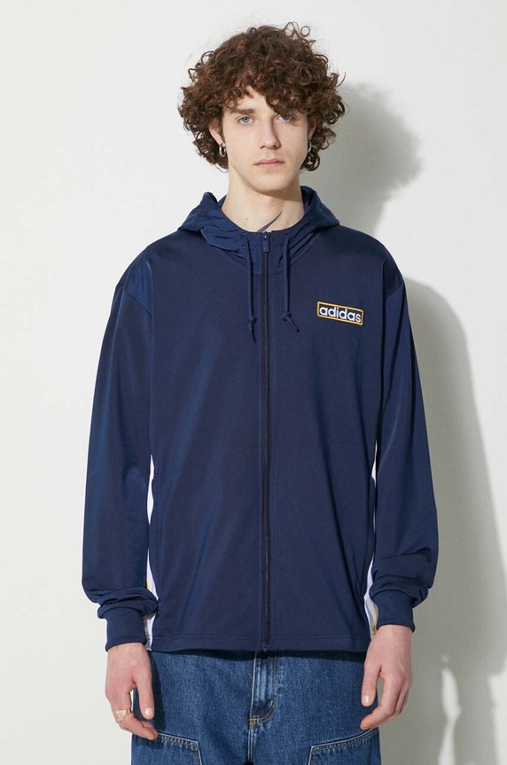 Μπλούζα adidas Originals Heawyn Adicolor Adibreak Full-Zip Hoodie μπλε IM8208