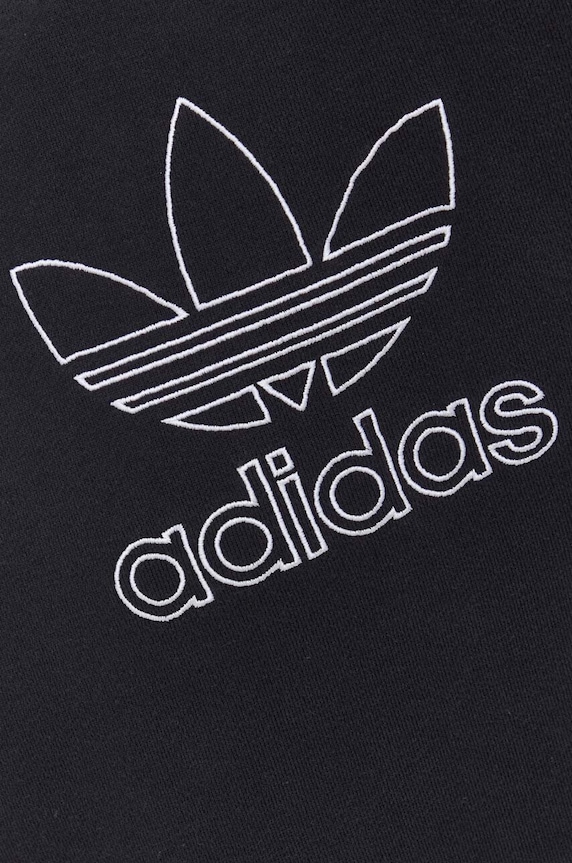 Pamučna dukserica adidas Originals IU2350 crna