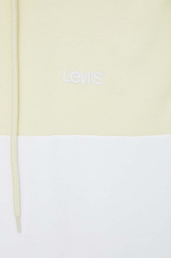 Levi's pamut melegítőfelső A7586 sárga