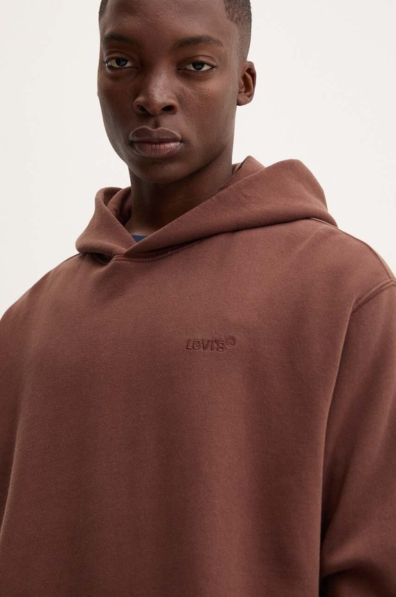 Mikina Levi's hnědá A8435