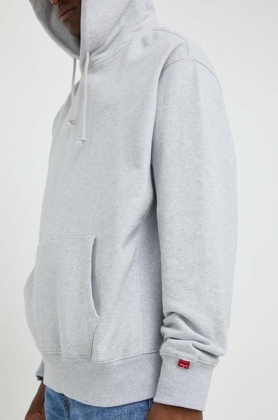 Μπλούζα Levi's με κουκούλα γκρί A8435