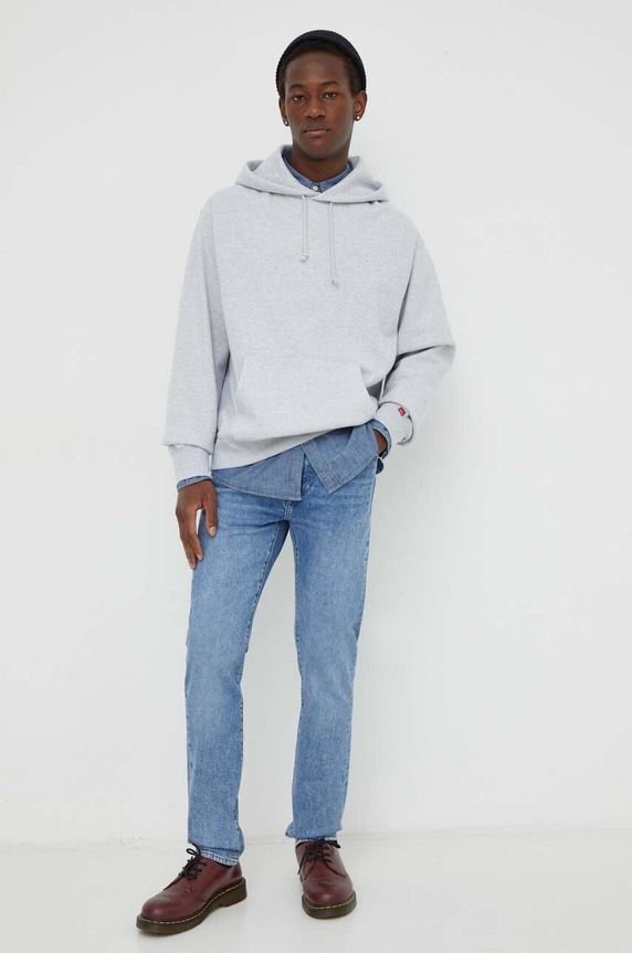 Ρούχα Μπλούζα Levi's A8435 γκρί