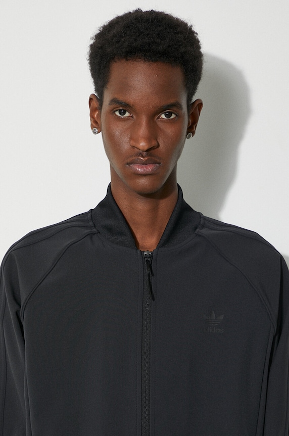 Суичър adidas Originals SST Bonded Track Top IM9883 черен