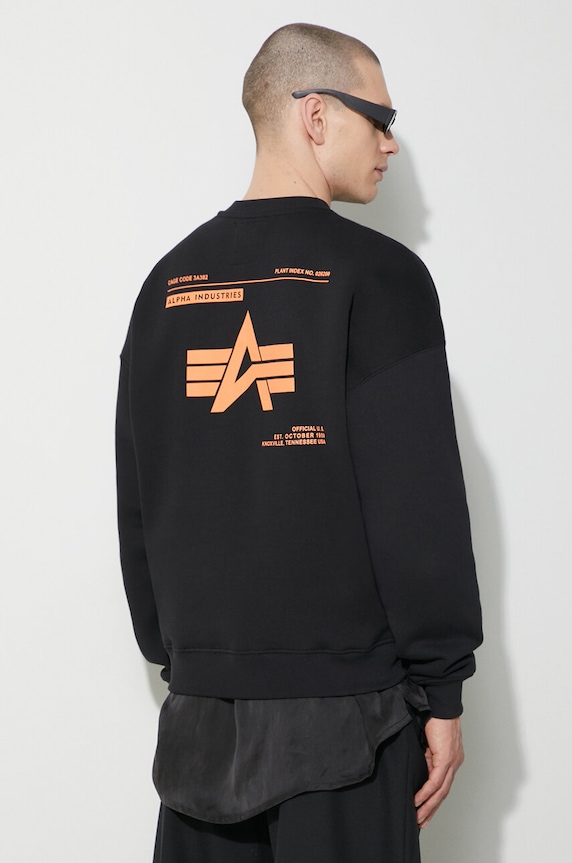 Alpha Industries sweatshirt Logo BP without black 146304