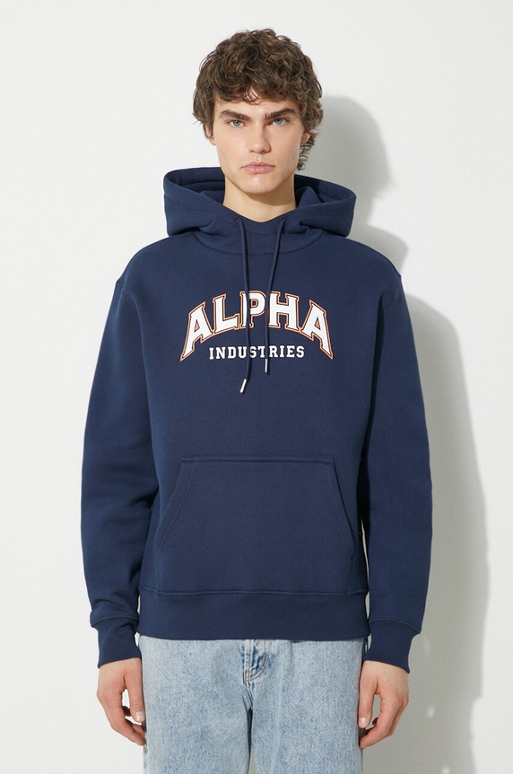 Alpha Industries sweatshirt College Hoody other navy 146331