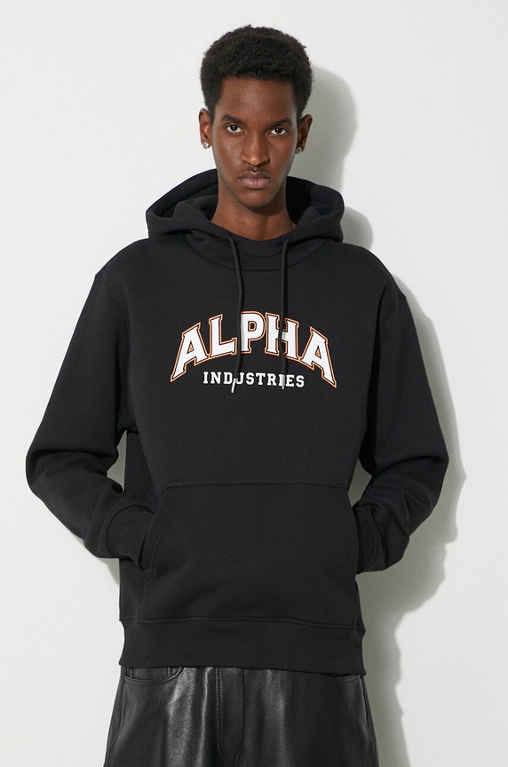 Alpha Industries sweatshirt College Hoody other black 146331