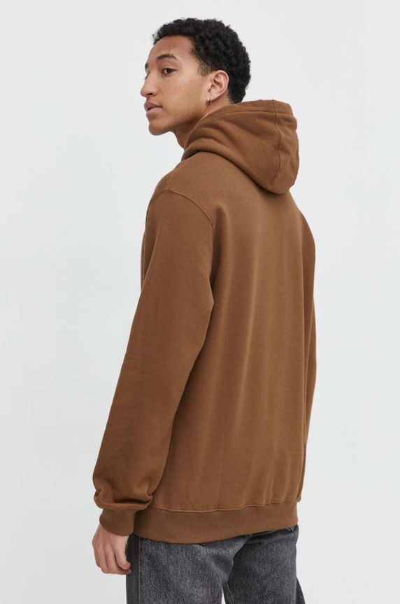 Oblečenie Bavlnená mikina Vans VN000GDZCR61 hnedá