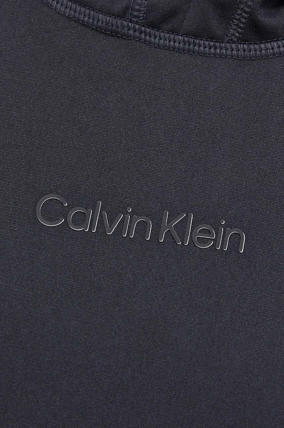 Μπλούζα Calvin Klein Performance 00GMS4W328 μαύρο
