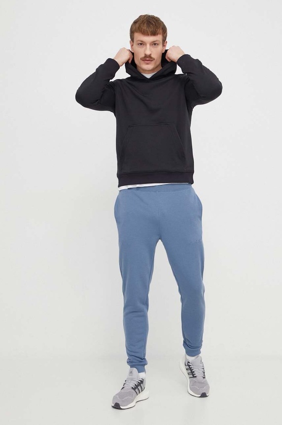 Dukserica za trening Calvin Klein Performance 00GMS4W332 crna AW24