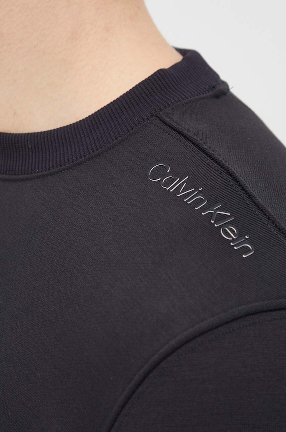 Tréningová mikina Calvin Klein Performance 00GMS4W333 čierna