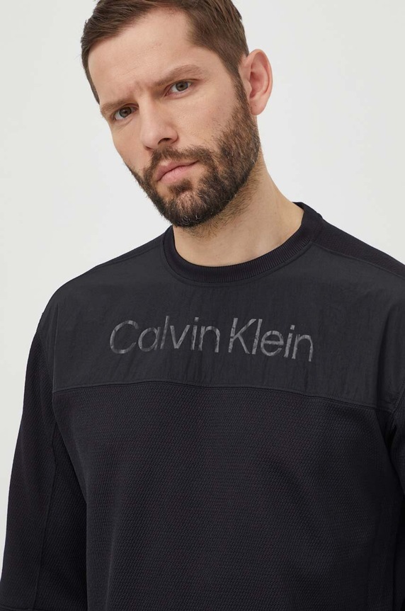Calvin Klein Performance bluza treningowa czarny 00GMS4W338