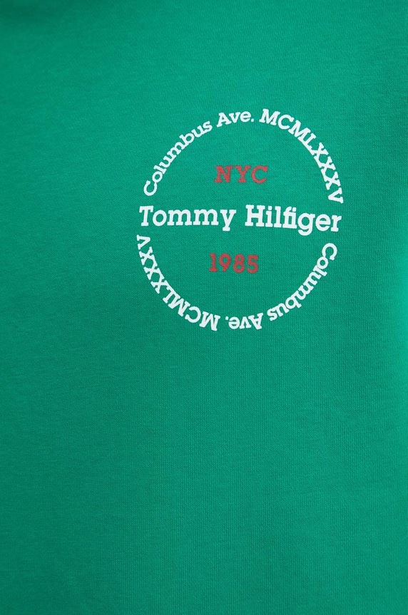 Μπλούζα Tommy Hilfiger MW0MW34381 πράσινο