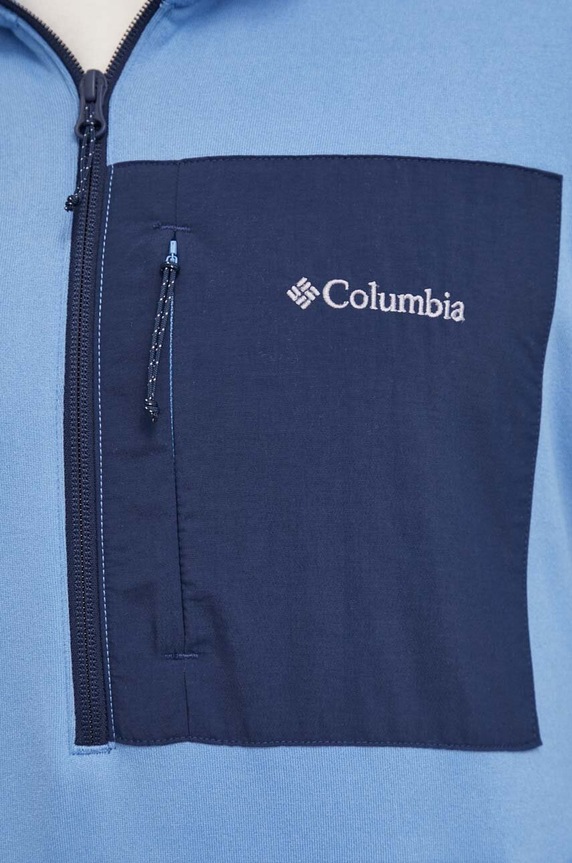 Columbia sportos pulóver Hike 2057443 kék