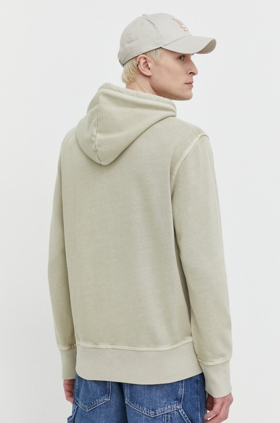 Ruházat Superdry pamut melegítőfelső M2013078A.2LH bézs