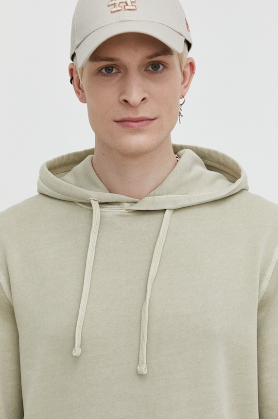 Superdry pamut melegítőfelső bézs M2013078A.2LH