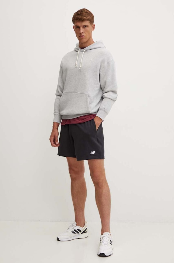Puma pamut melegítőfelső MMQ 624011 szürke SS24