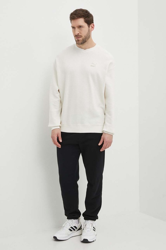 Puma bluza 624253 beżowy SS24