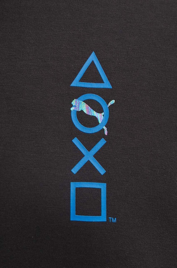 Puma bluza PUMA X PLAYSTATION 624678 czarny