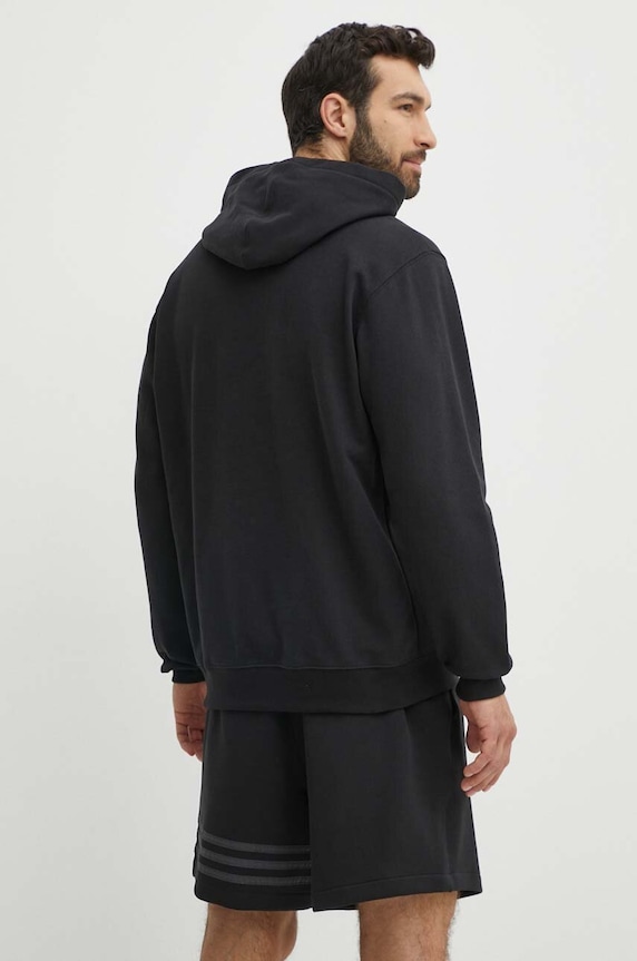 Oblečenie Bavlnená mikina adidas Originals IS0208 čierna