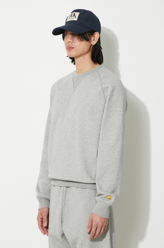 Carhartt WIP bluza Chase Sweat szary I033660.00MXX
