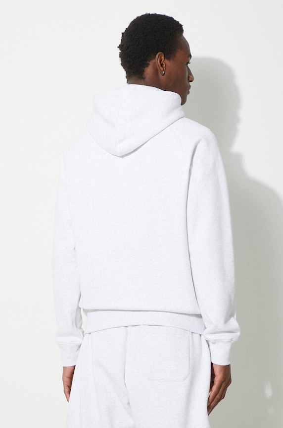 Clothing Carhartt WIP sweatshirt Hooded Chase Sweat I033661.00JXX gray