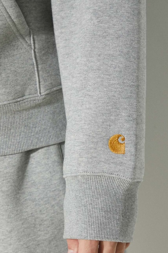 Carhartt WIP sweatshirt Chase Neck Zip Sweat I033665.00MXX