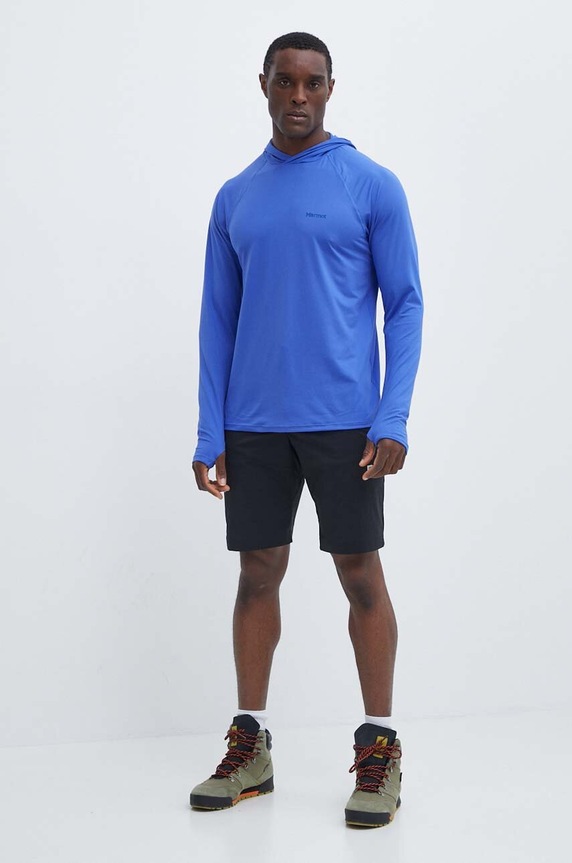 Marmot bluza sportowa Windridge M15401 niebieski SS24