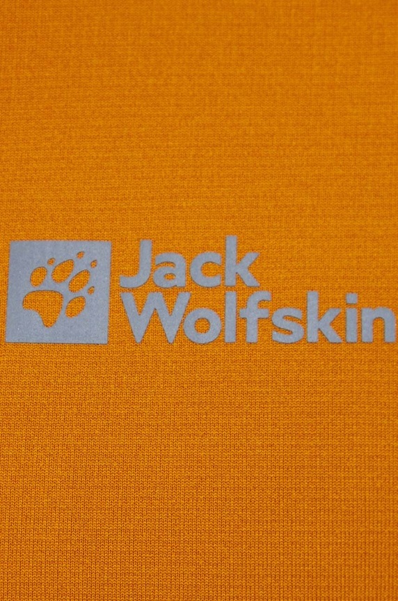 Jack Wolfskin sportos pulóver Gravex Thermo 1711581 sárga