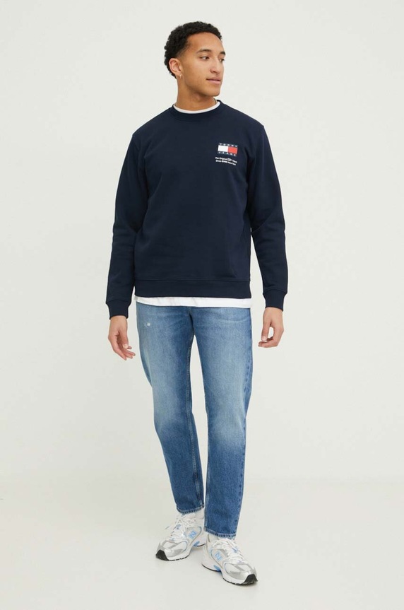 Tommy Jeans bluza DM0DM18913 granatowy SS24