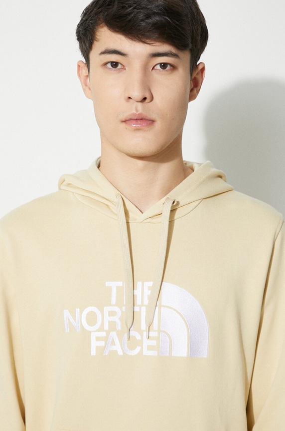 Bombažen pulover The North Face M Light Drew Peak Pullover Hoodie NF00A0TE8D61 bež