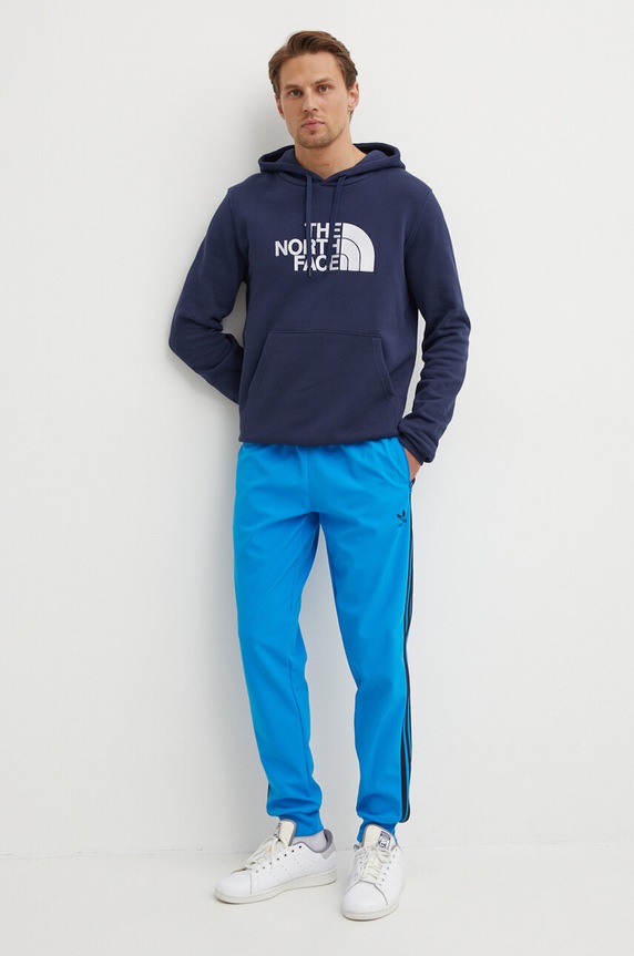 Pamučna dukserica The North Face M Drew Peak Pullover Hoodie NF00AHJY8K21 mornarsko plava SS24
