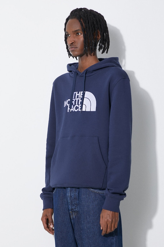 The North Face cotton sweatshirt M Drew Peak Pullover Hoodie navy NF00AHJY8K21