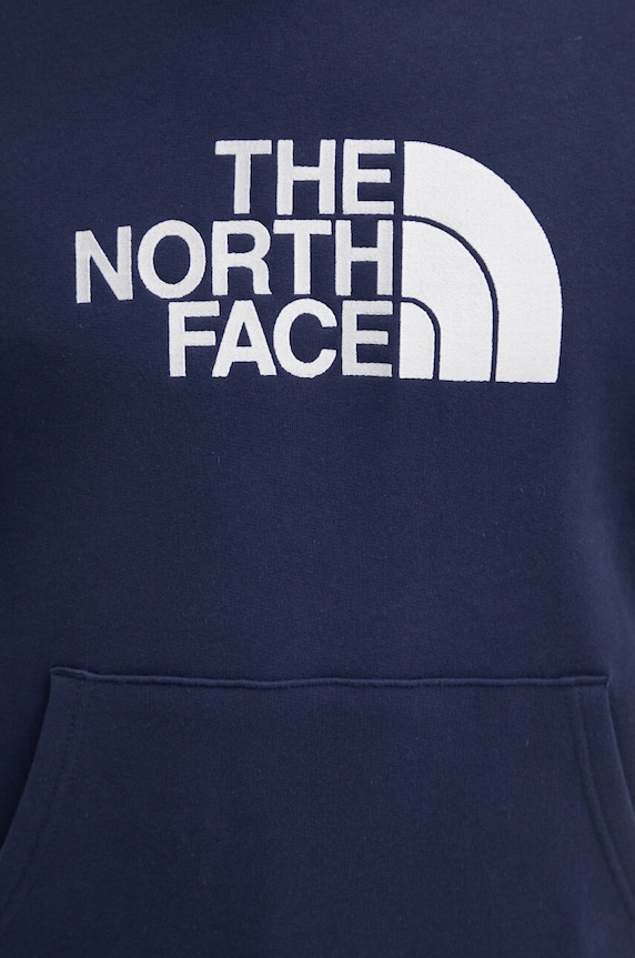 Pamučna dukserica The North Face M Drew Peak Pullover Hoodie NF00AHJY8K21 mornarsko plava