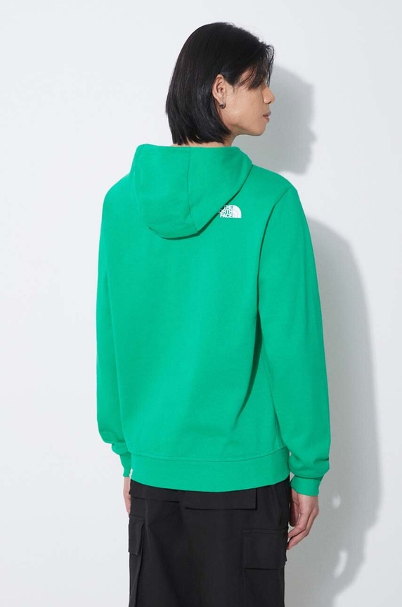 Clothing The North Face cotton sweatshirt M Berkeley California Hoodie NF0A55GFPO81 green