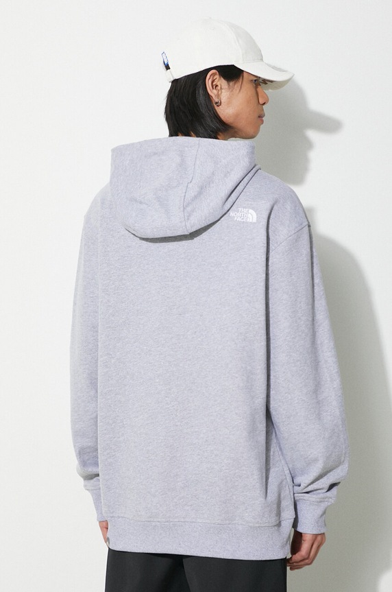 Oblečenie Mikina The North Face M Essential Hoodie NF0A7ZJ9DYX1 sivá