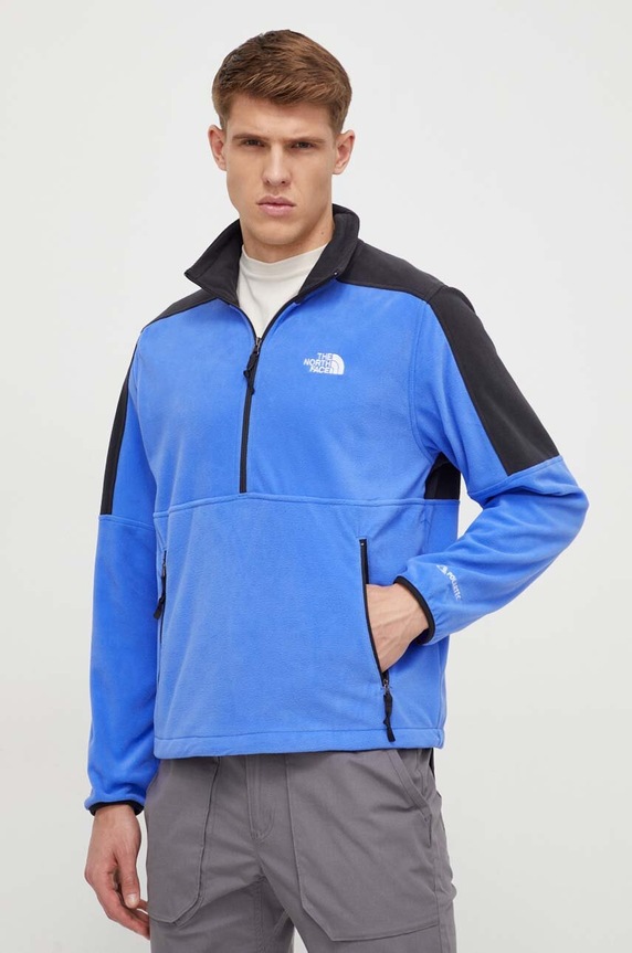 The North Face hanorac Polartec 100 cu modele albastru NF0A7ZXVRQI1