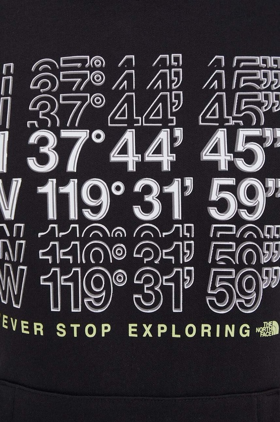 Bavlněná mikina The North Face NF0A87EAJK31 černá