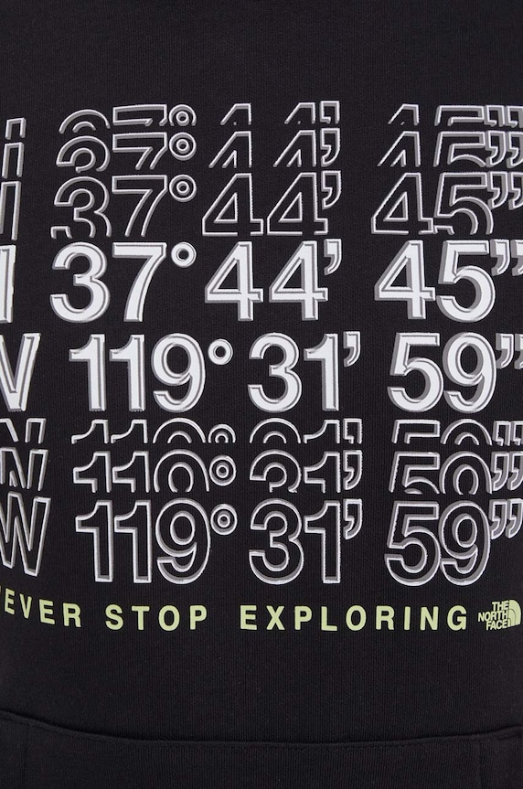 Bavlněná mikina The North Face NF0A87EAJK31 černá