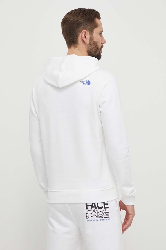 Odzież The North Face bluza bawełniana NF0A87EAFN41 biały