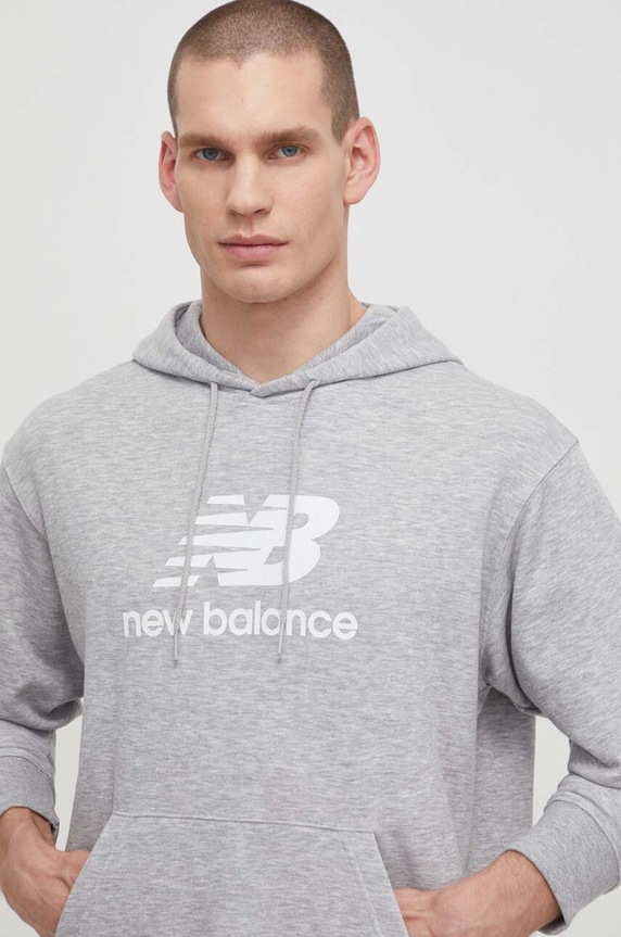 New Balance felső melanzs szürke MT41501AG