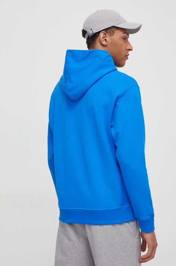 Ruházat New Balance pamut melegítőfelső MT41534BUL kék