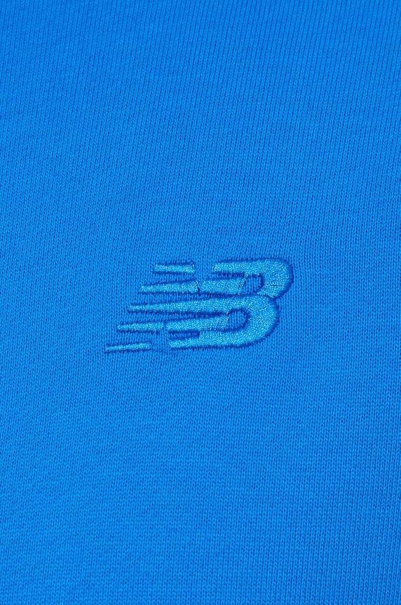 New Balance pamut melegítőfelső MT41534BUL kék