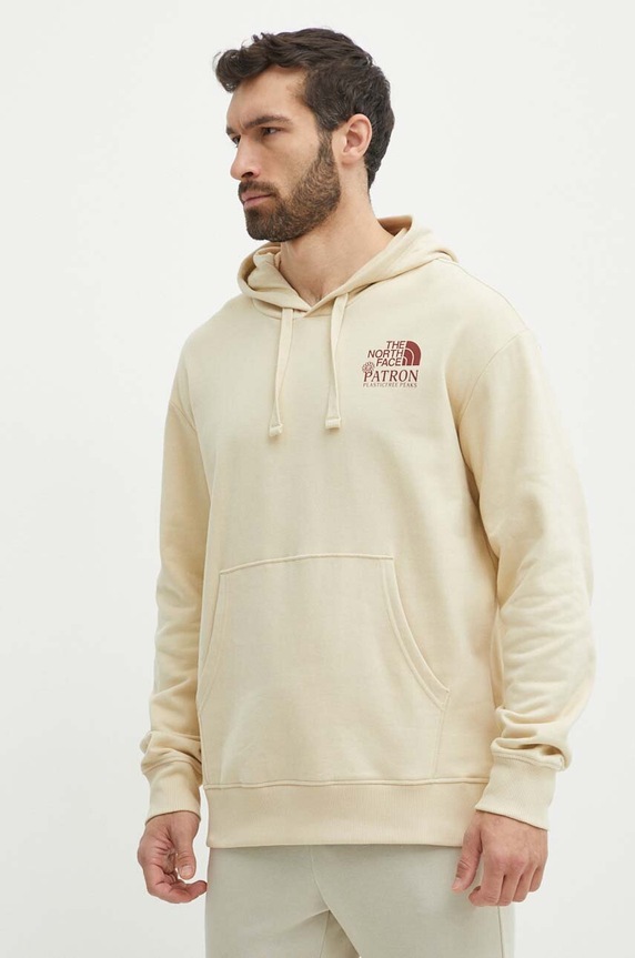 Odzież The North Face bluza bawełniana NF0A87DV3X41 beżowy